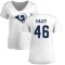 Women's Grant Haley Name & Number Slim Fit T-Shirt - White