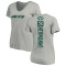 Women's Grant Hermanns Backer V-Neck T-Shirt - Ash