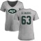 Women's Grant Hermanns Name & Number Slim Fit T-Shirt - Ash