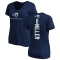Women's Grant Miller Backer Slim Fit T-Shirt - Navy
