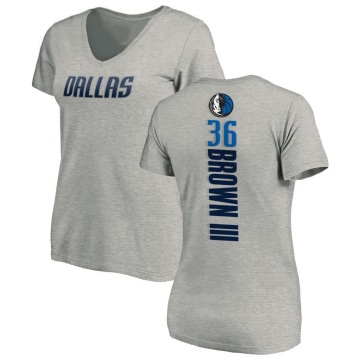 Women's Greg Brown III Backer T-Shirt - Ash