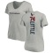 Women's Greg Little Backer V-Neck T-Shirt - Ash