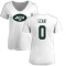 Women's Greg Senat Name & Number Slim Fit T-Shirt - White