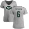 Women's Greg Zuerlein Name & Number Slim Fit T-Shirt - Ash