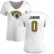 Women's Gregory Junior Name & Number Slim Fit T-Shirt - White