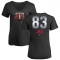 Women's Griffin Jax Midnight Mascot V-Neck T-Shirt - Black