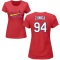 Women's Guillermo Zuniga Name & Number T-Shirt - Red