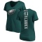Women's Haason Reddick Backer Slim Fit T-Shirt - Green