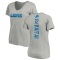 Women's Halapoulivaati Vaitai Backer V-Neck T-Shirt - Ash
