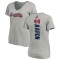 Women's Hank Aaron Backer Slim Fit T-Shirt - Ash