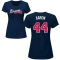 Women's Hank Aaron Name & Number T-Shirt - Navy