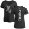 Women's Harold Baines Backer Slim Fit T-Shirt - Black