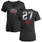 Women's Herbert Iser Midnight Mascot V-Neck T-Shirt - Black