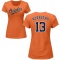 Women's Heston Kjerstad Name & Number T-Shirt - Orange