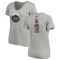 Women's Hideo Nomo Backer Slim Fit T-Shirt - Ash