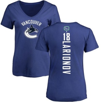 Women's Igor Larionov Backer T-Shirt - Blue