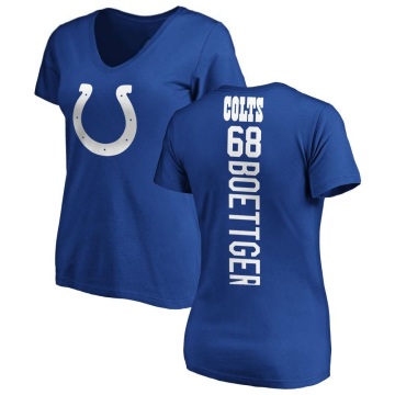 Women's Ike Boettger Backer Slim Fit T-Shirt - Royal