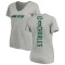 Women's Irvin Charles Backer V-Neck T-Shirt - Ash