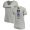 Women's Isaiah Likely Backer V-Neck T-Shirt - Ash