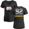 Women's Isaiahh Loudermilk Midnight Mascot T-Shirt - Black