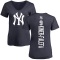 Women's Isiah Kiner-Falefa Backer Slim Fit T-Shirt - Navy