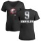 Women's Isiah Kiner-Falefa Midnight Mascot V-Neck T-Shirt - Black