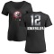 Women's Isiah Kiner-Falefa Midnight Mascot V-Neck T-Shirt - Black