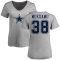 Women's Israel Mukuamu Name & Number T-Shirt - Ash