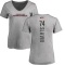 Women's Jaccob Slavin Backer T-Shirt - Ash