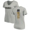 Women's Jack Butler Backer V-Neck T-Shirt - Ash