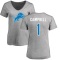 Women's Jack Campbell Name & Number Slim Fit T-Shirt - Ash