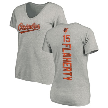 Women's Jack Flaherty Backer Slim Fit T-Shirt - Ash