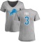 Women's Jack Fox Name & Number Slim Fit T-Shirt - Ash