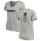 Women's Jack Ham Backer V-Neck T-Shirt - Ash
