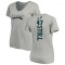 Women's Jack Stoll Backer V-Neck T-Shirt - Ash