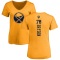 Women's Jacob Bryson One Color Backer T-Shirt - Gold