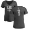 Women's Jacob Doty One Color Backer T-Shirt - Charcoal