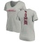 Women's Jacob Slade Backer V-Neck T-Shirt - Ash