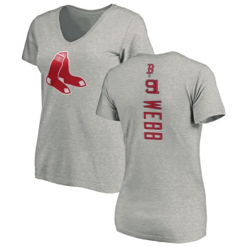 Women's Jacob Webb Backer Slim Fit T-Shirt - Ash