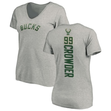 Women's Jae Crowder Backer T-Shirt - Ash