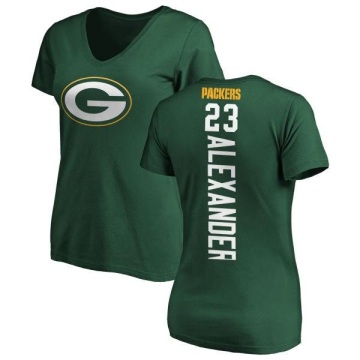Women's Jaire Alexander Backer Slim Fit T-Shirt - Green