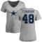 Women's Jake Ferguson Name & Number T-Shirt - Ash