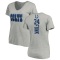 Women's Jake Funk Backer V-Neck T-Shirt - Ash