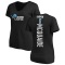 Women's Jake McQuaide Backer Slim Fit T-Shirt - Black