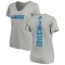 Women's Jake McQuaide Backer V-Neck T-Shirt - Ash