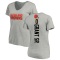 Women's Jakeem Grant Sr. Backer V-Neck T-Shirt - Ash