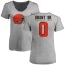 Women's Jakeem Grant Sr. Name & Number Slim Fit T-Shirt - Ash