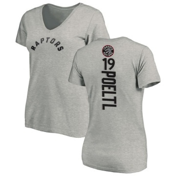Women's Jakob Poeltl Backer T-Shirt - Ash