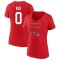 Women's Jakub Kos 2023 Eastern Conference Champions Goal Tender V-Neck T-Shirt - Red