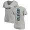 Women's Jalen Carter Backer V-Neck T-Shirt - Ash